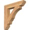 Ekena Millwork Balboa Slat Smooth Bracket, Western Red Cedar, 5 1/2"W x 32"D x 32"H BKT06X32X32BOA06SWR - alternate 1